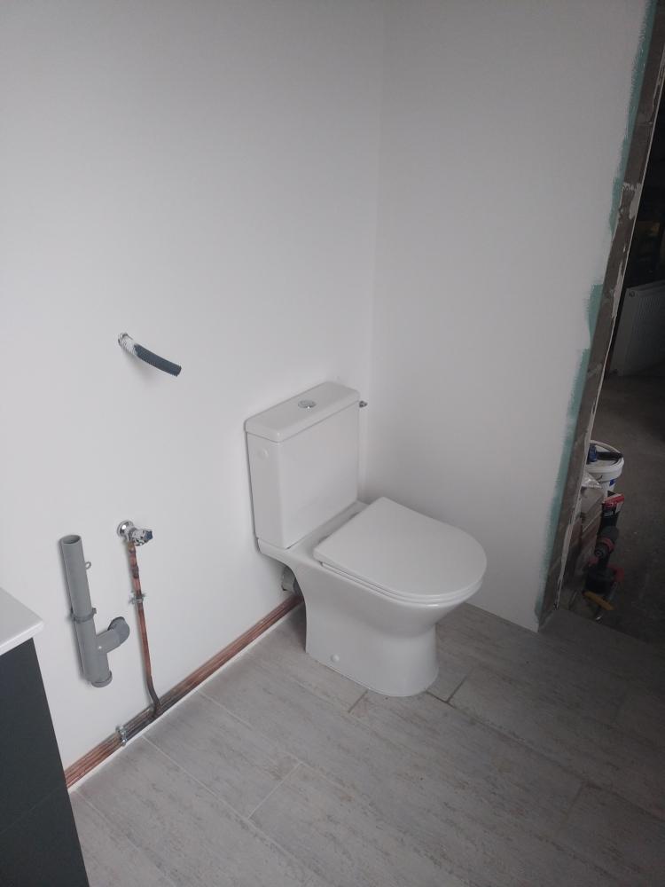 Pose toilettes